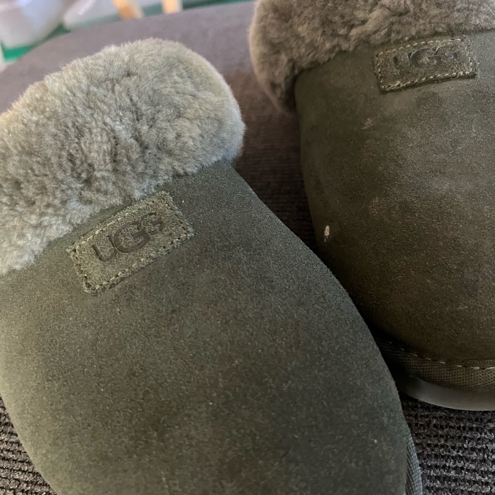 UGG Olive Green Slippers